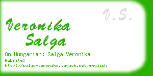veronika salga business card